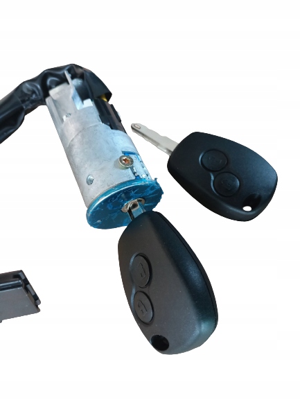 фото №2, Nowa комплектна замок запалювання 2 ключі pilot 2 кнопки renault trafic ii 2