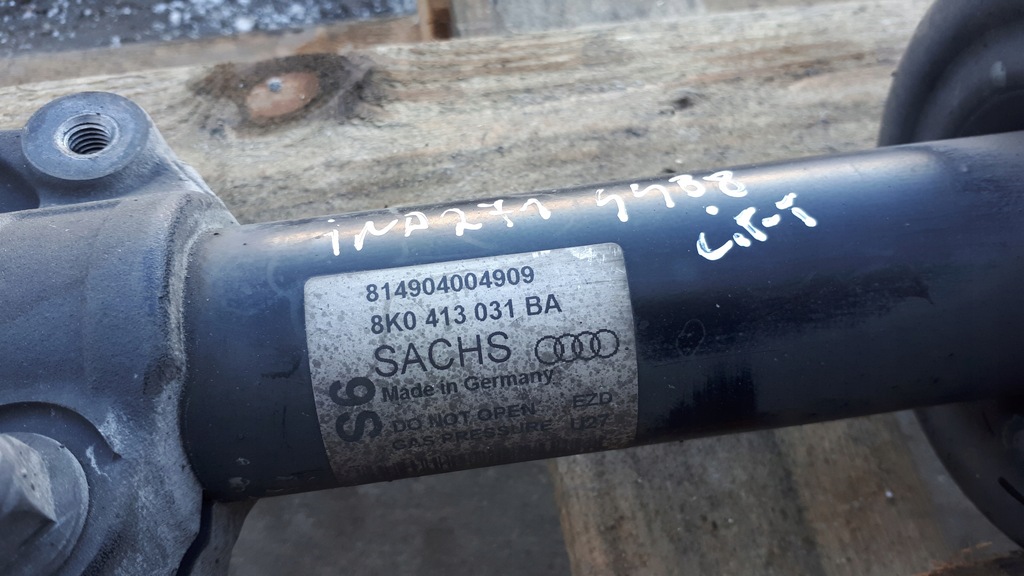 фото №9, S4 b8 lift a4 амортизатор перед левый правый 2x a5