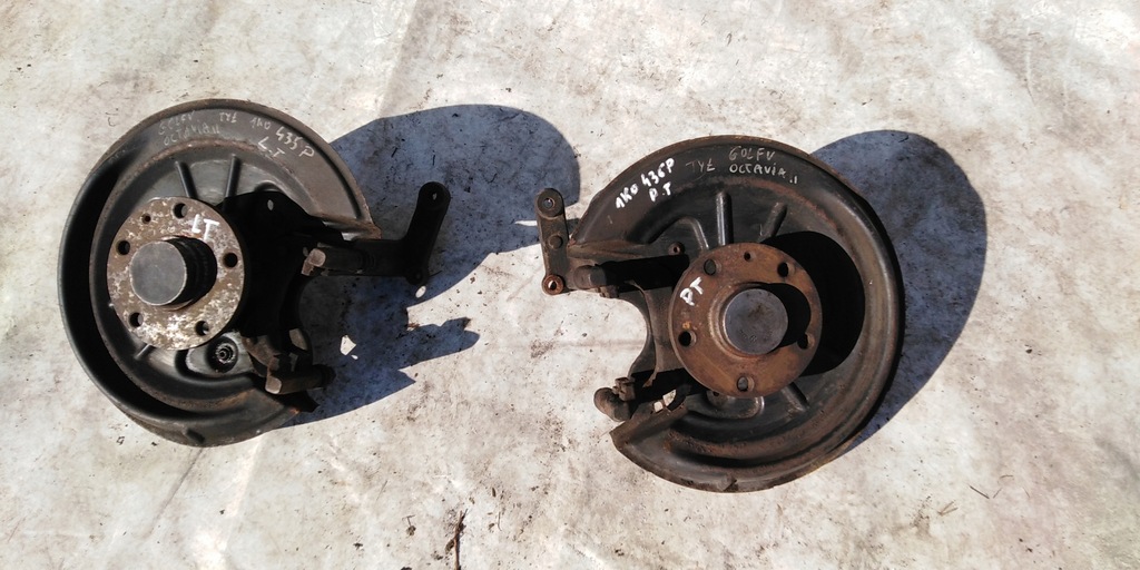 фото №1, Octavia ii golf v 5 поворотний кулак ступиця задня l / p ory