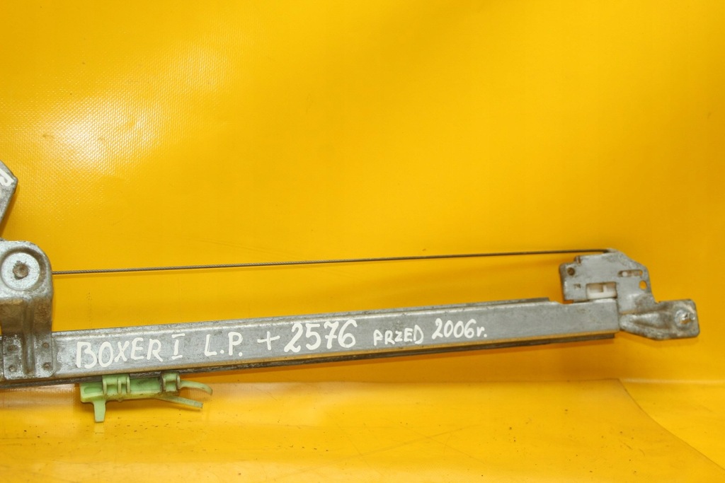 фото №11, Підйомник скло лівий передній перед boxer i citroen jumper i ducato ii