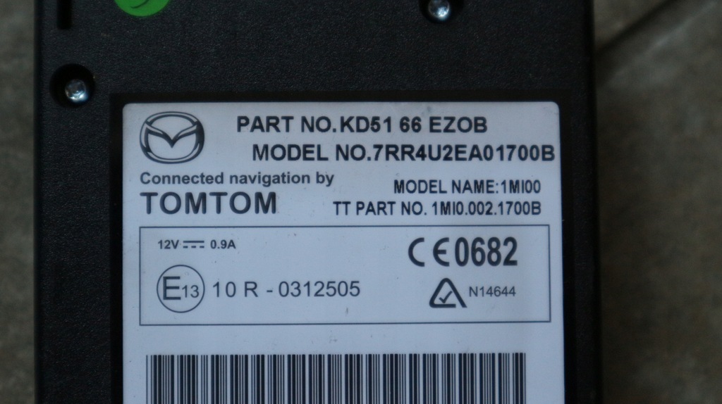 фото №4, Mazda считыватель карта sd mazda 6 2015 rok