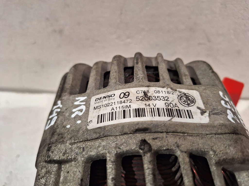 фото №6, Генератор denso 52003532 fiat panda iii 1.2 8v 12-