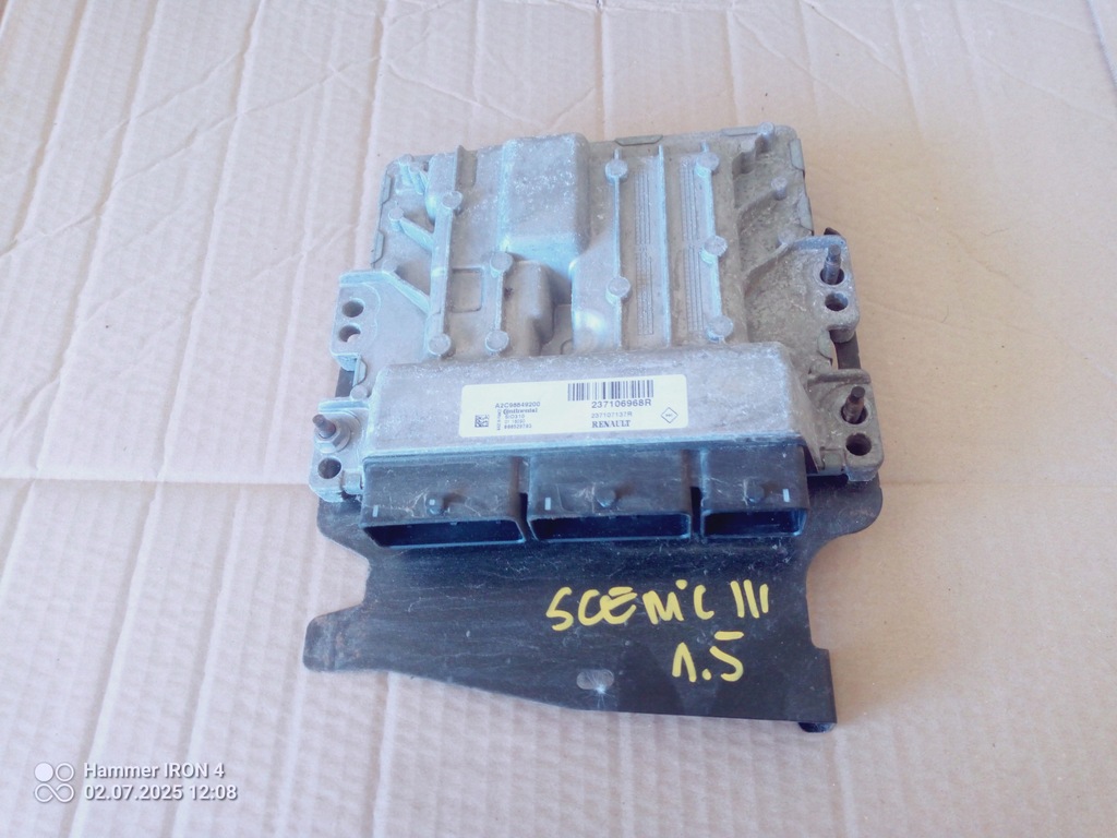 фото №1, Бортовой компьютер блок управления двигателя 1.5dci renault talisman 237106968r
