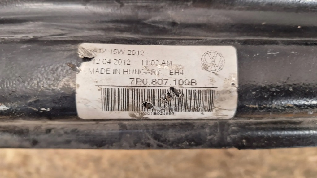 Балка бампера 7p0807109b porsche cayenne ll 7p Киев