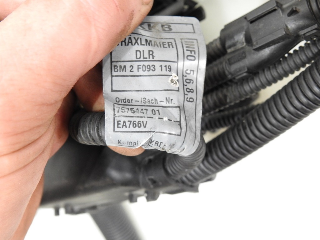 фото №11, Жгут электропроводка двигателя bmw e61 2.5i