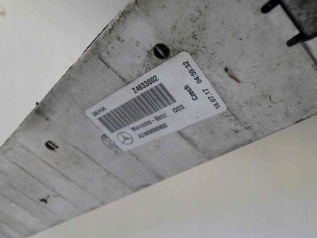 фото №8, Mercedes cla 117 w117 радіатор інтеркулер