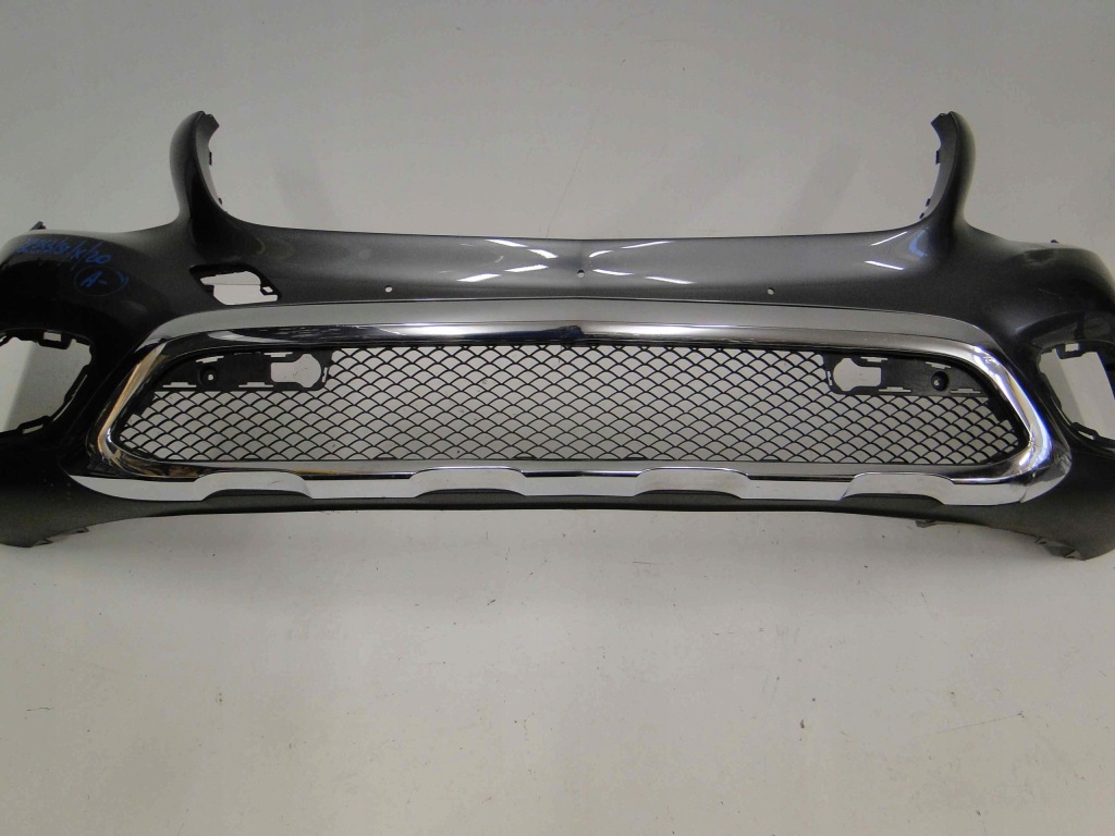 фото №9, Mercedes glc x253 253 бампер передній хром спойлер