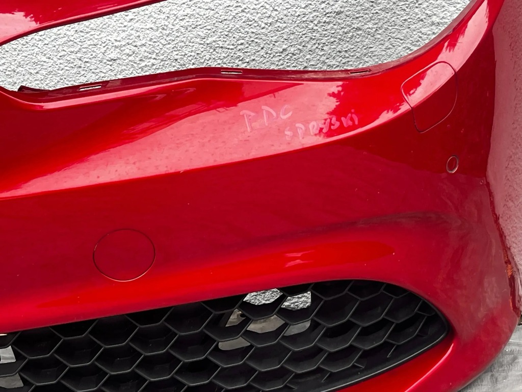 фото №6, Alfa romeo giulia veloce бампер передній kompletny pdc омивачі