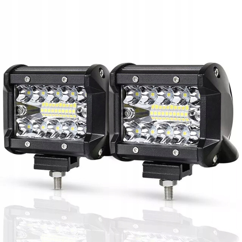 2x фара рабочая led 480w противотуманная фара прожектор 12v 24v led высокий wydajny с Разборки