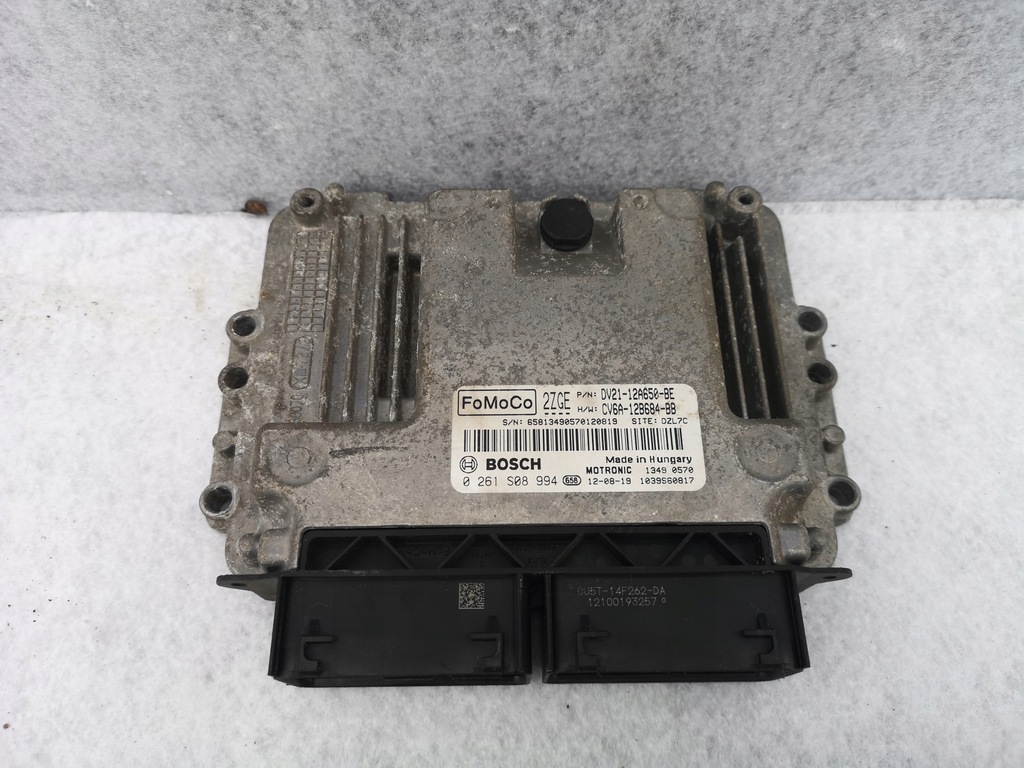 фото №1, Ford b-max бортовий комп'ютер блок керування двигуна
