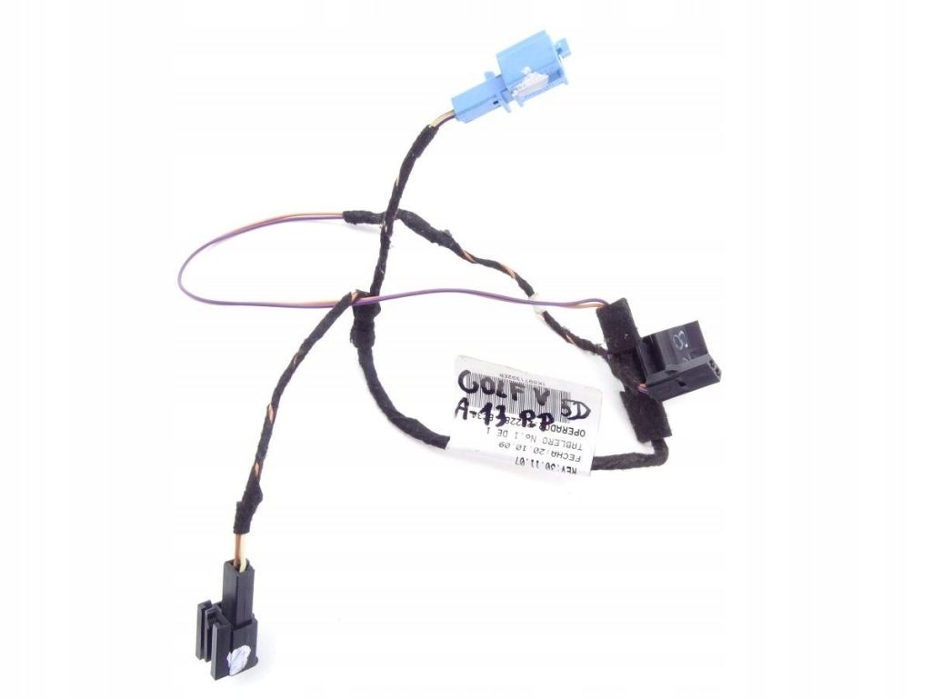 фото №1, Vw golf vi 08-13 джгут сидіння правий перед