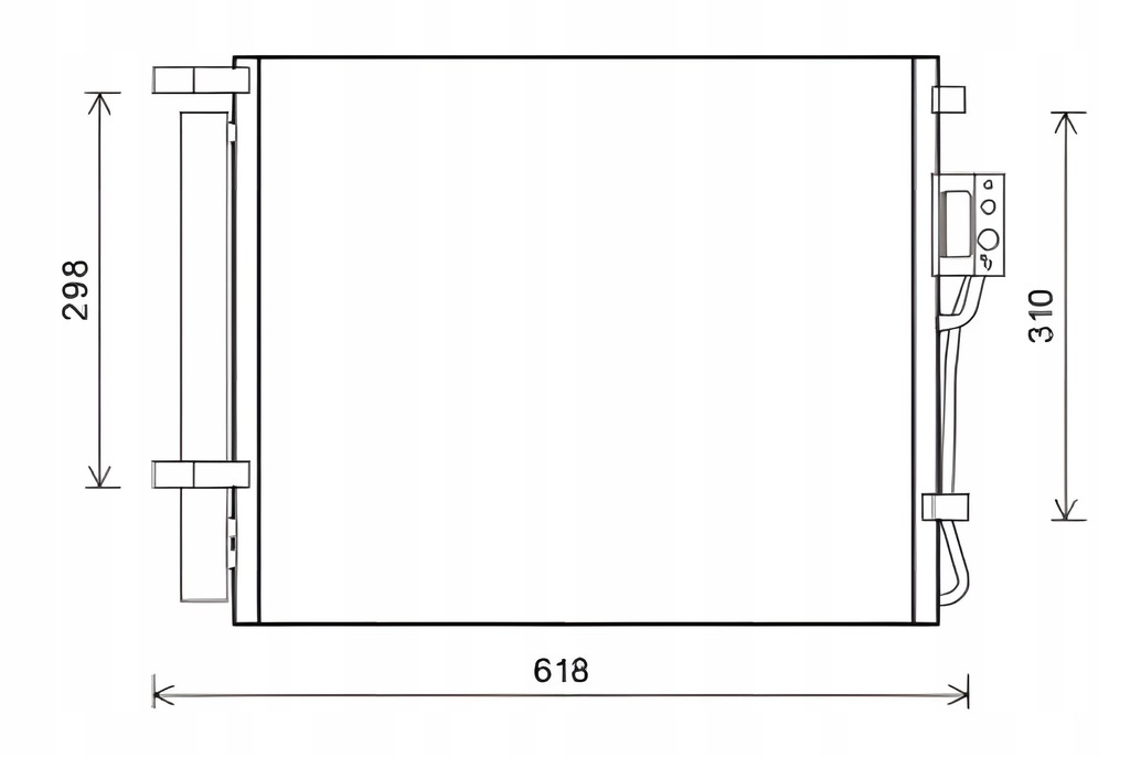фото №1, Конденсатор, кондиціонер