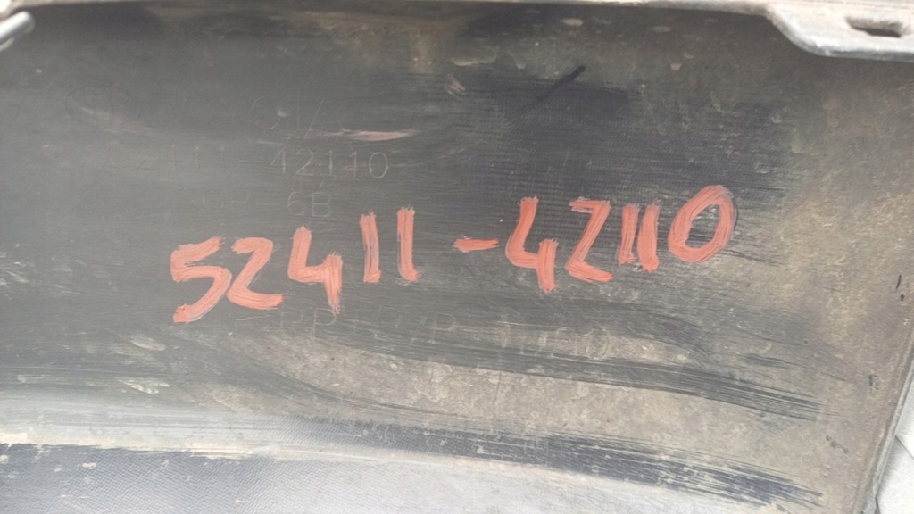 фото №7, Toyota rav4 rav-4 v 5 18- спойлер hokejowy молдинг бампера перед 52411-42110