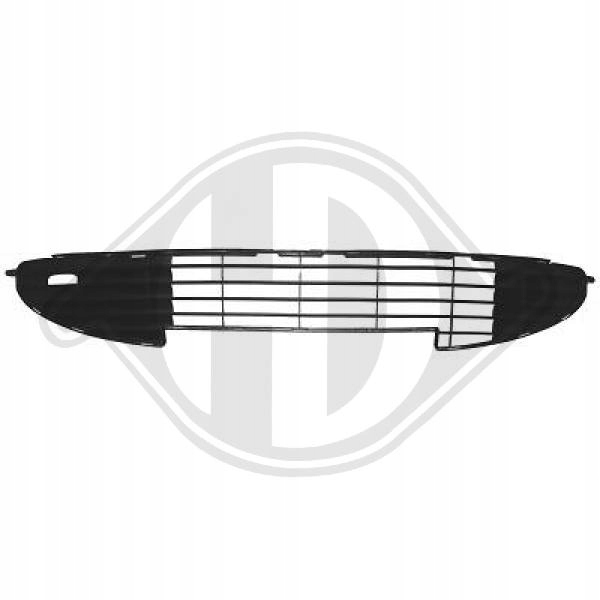 фото №1, Решётка решётка радиатора бампера peugeot 206/206cc 98-08