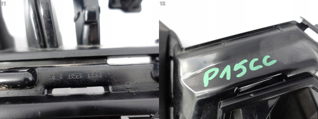 фото №12, Skoda octavia iv 4 5e3 19- решітка радіатора решітка радіатора решітка w бампер перед