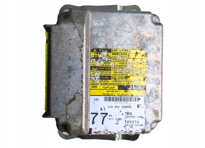фото №1, Модуль блок керування датчик подушка безпеки toyota yaris i 1999-2005 rok 89170-0d100