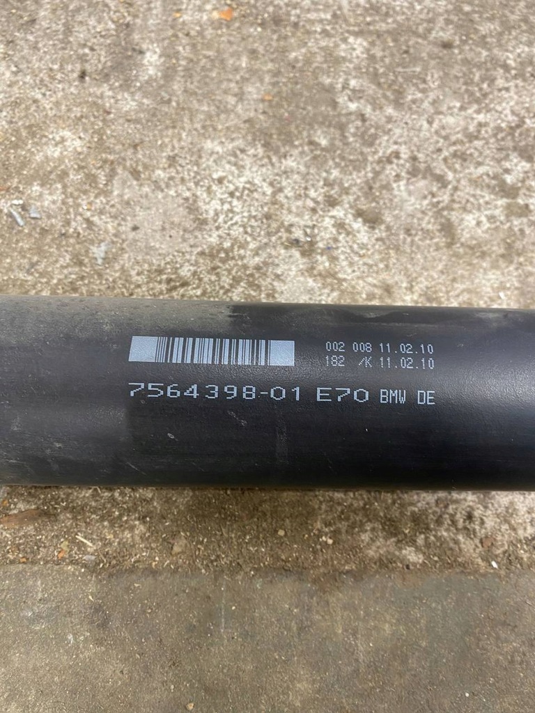 фото №7, Bmw x5 e70 2011 wał привідний / комплект 7564398