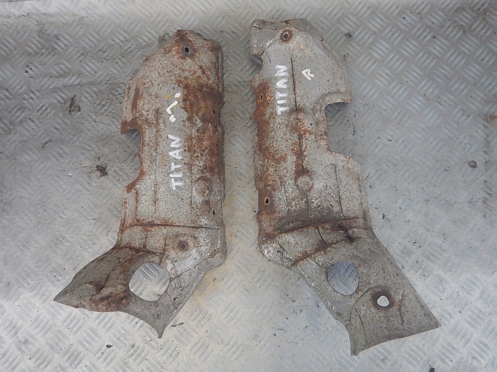 фото №1, Nissan titan 5.6 правая левая защита коллектор