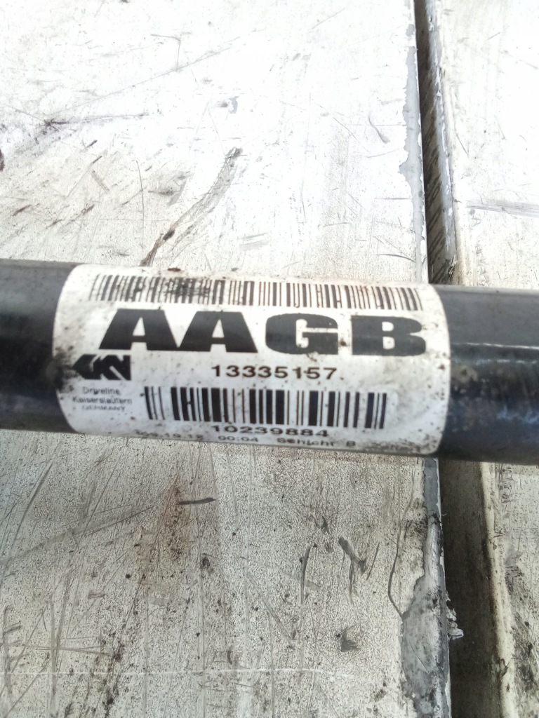 I363 приводной вал длинная opel astra j gtc 2.0d 13335157 Оригинал