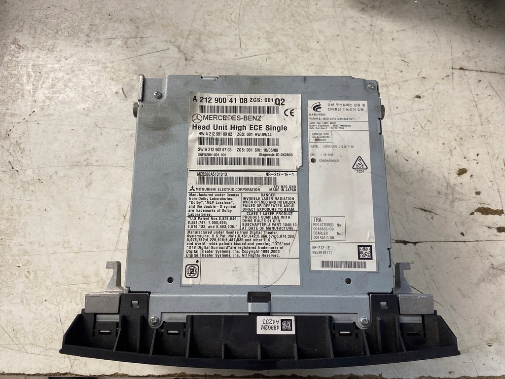 фото №4, Mercedes w212 радіо навігація a2129004108