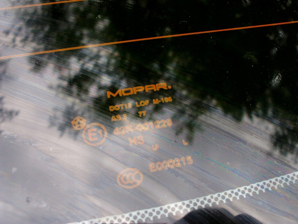 фото №8, Dodge avenger стекло задняя задняя багажника светлая