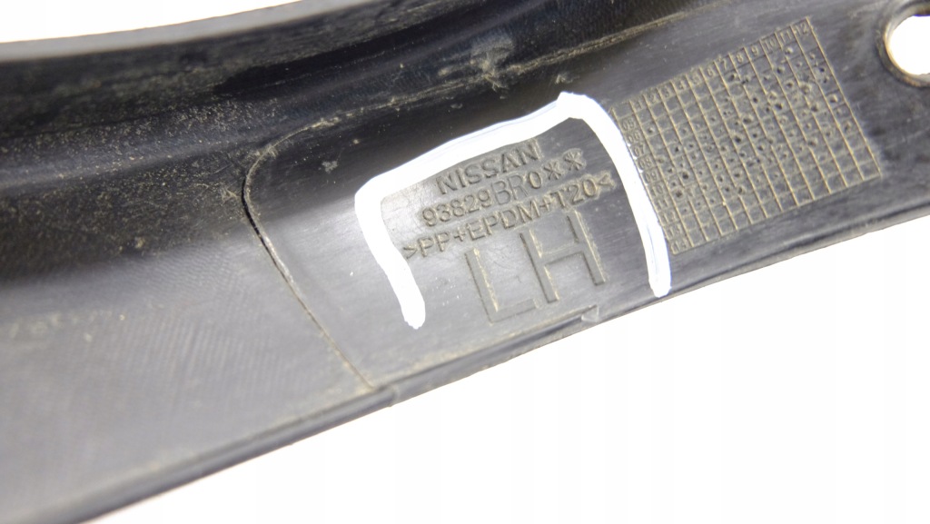 фото №9, Nissan qashqai j10 молдинг накладка крыла левый задняя 93829br0