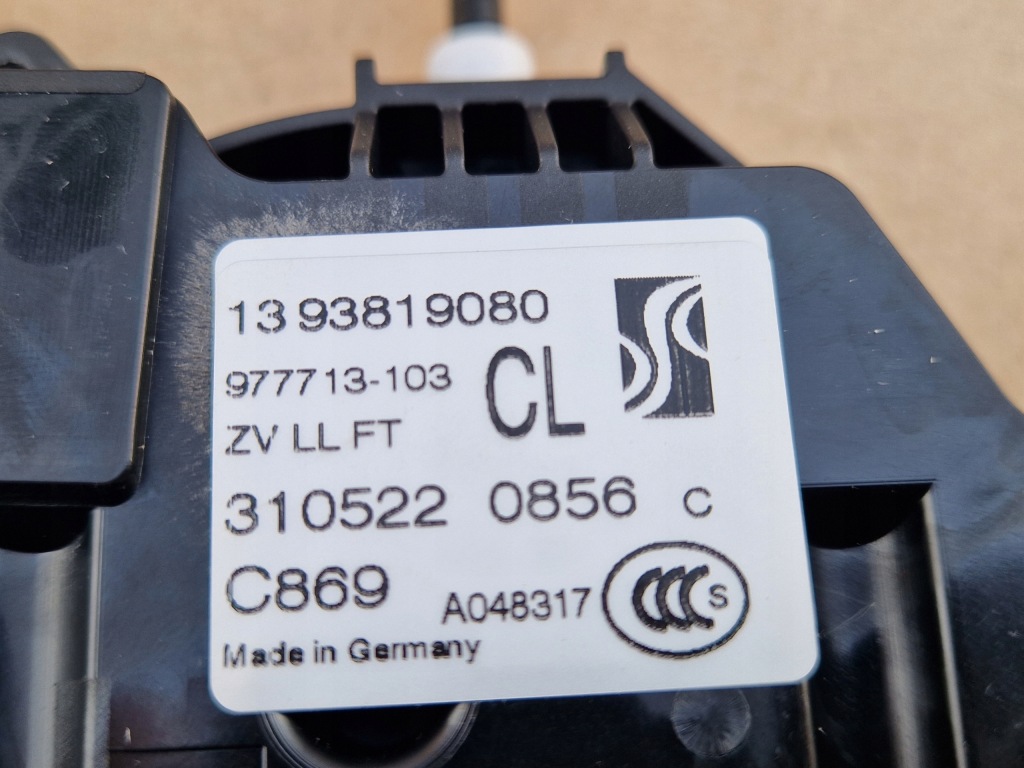 фото №10, Ducato jumper boxer 06- замок двері передній правий 1393819080 новий оригінал