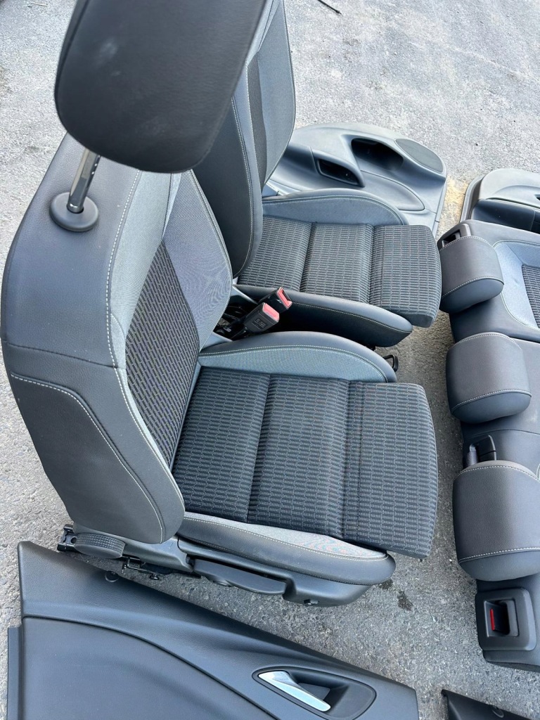 фото №11, Opel astra k v lift kombi сиденья заднее сиденье обивка полукожа europa idealne