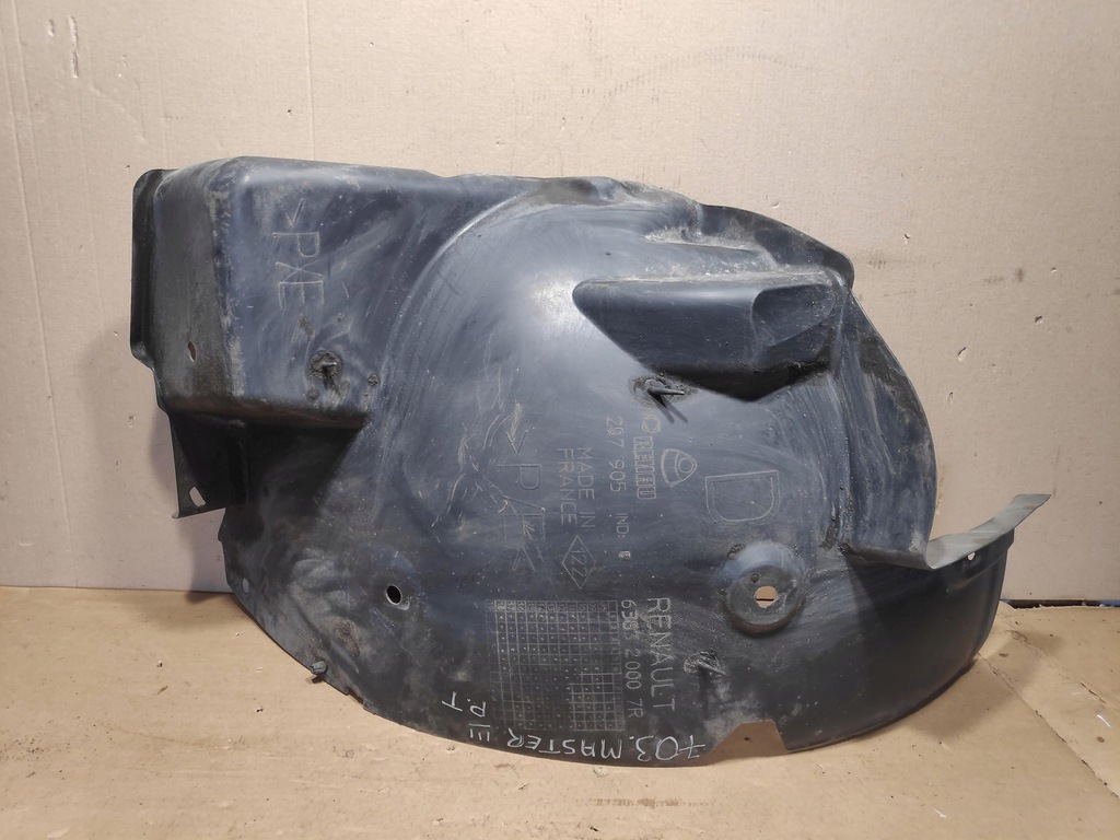 фото №5, Підкрилок правий задня master iii renault master iii 638320007r