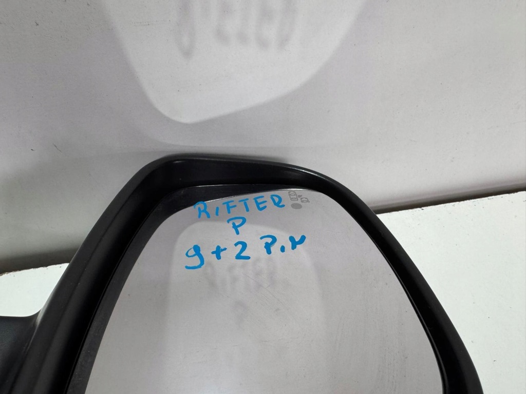 фото №3, Peugeot rifter partner berlingo combo зеркало правое 11 pin 9+2pin ассистент