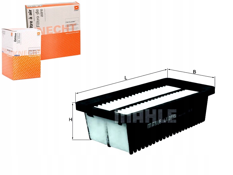 фото №1, Фильтр воздуха knecht 7701068104 md8554 pa7562 ap