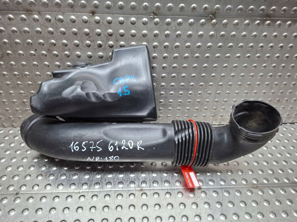 фото №1, Повітрозабірник труба повітря 165756120r renault captur ii 1.5 blue dci 2019-