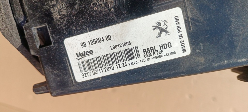 Фара задняя правый  peugeot 508 2 led 9813508480 оригинал Киев