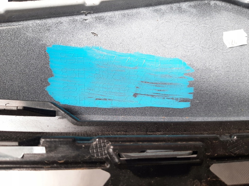 фото №12, Audi q3 83h s-line бампер передній kompletny ls9r 83h807437d