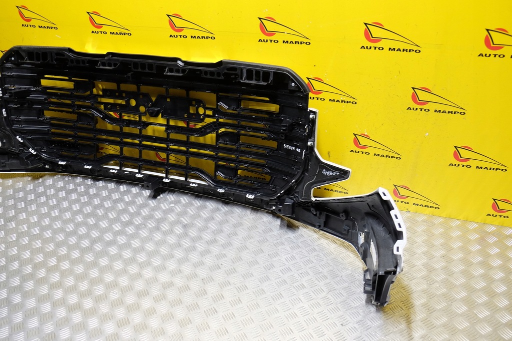 фото №12, Gmc sierra 1500 2022 2023 бампер перед передній решітка радіатора хром usa