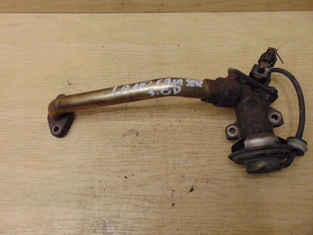 фото №1, Клапан egr toyota land cruiser 3.0 d + трубка