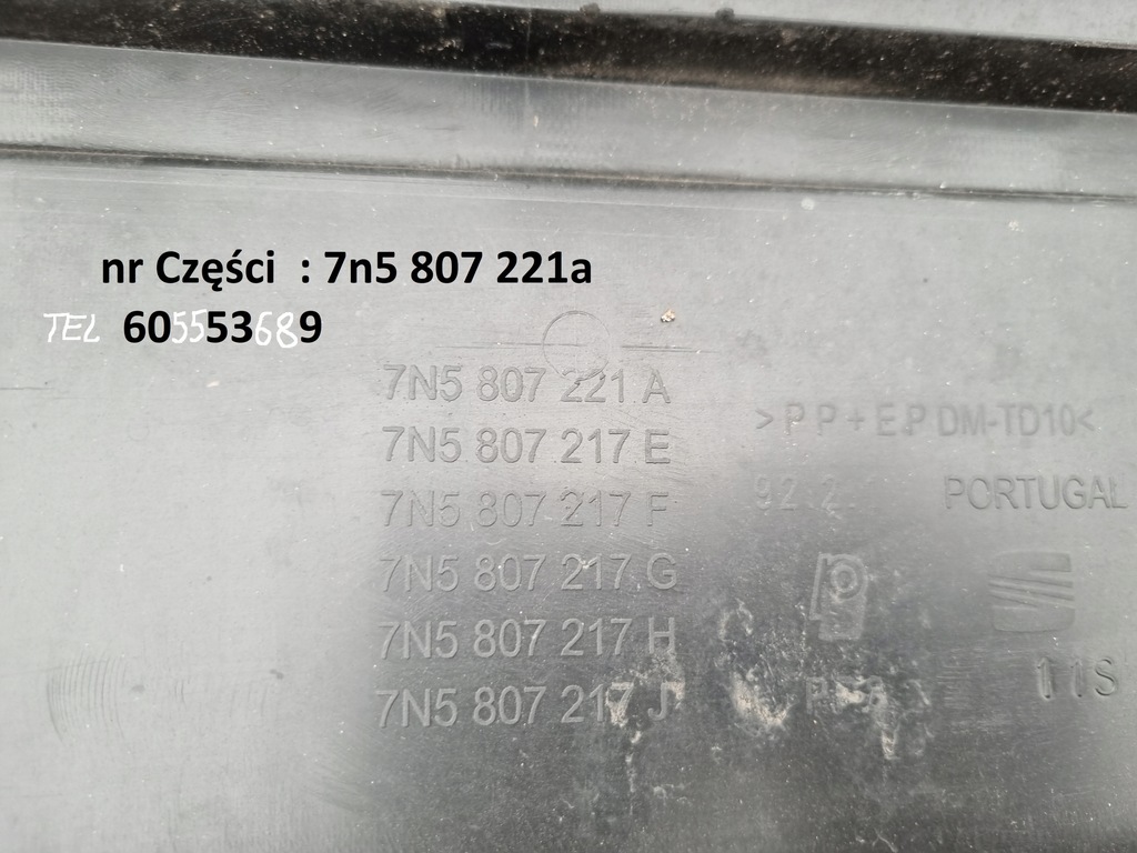 фото №6, Seat alhambra 10 - бампер перед оригінал