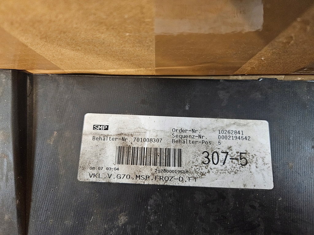 фото №7, Bmw vii 7 g70 m набор бампер передний перед