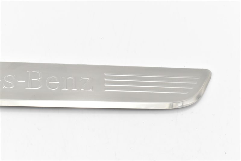 фото №11, Молдинг порог хром mercedes c klasa w205 glc w253 eqc w293 оригинальный номер a2056800035