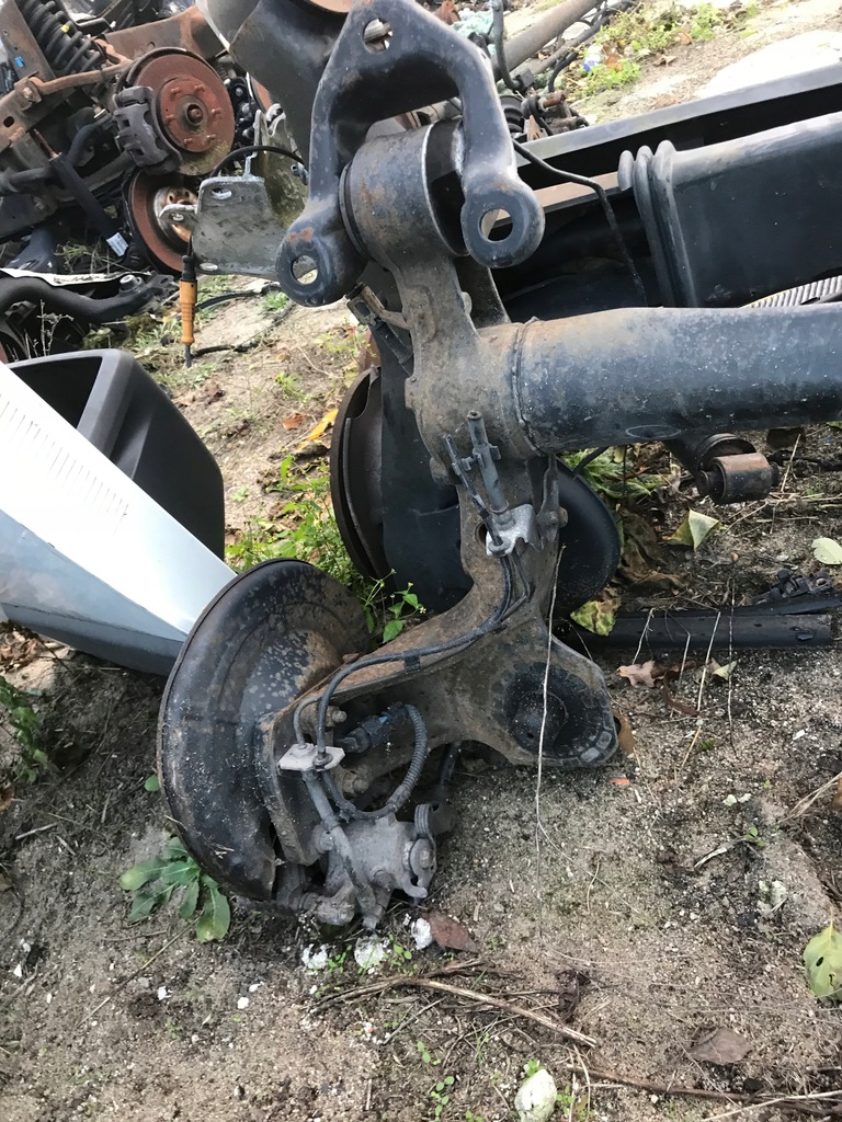 фото №4, Opel zafira b полный задние подвеска задняя oś балка