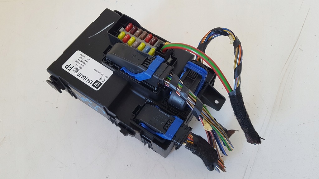 фото №1, Opel meriva b 1.4 turbo модуль блок управления bsi