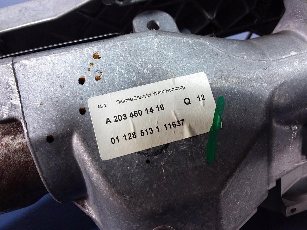 фото №6, Mercedes c w203 колонка кермова a2034601416