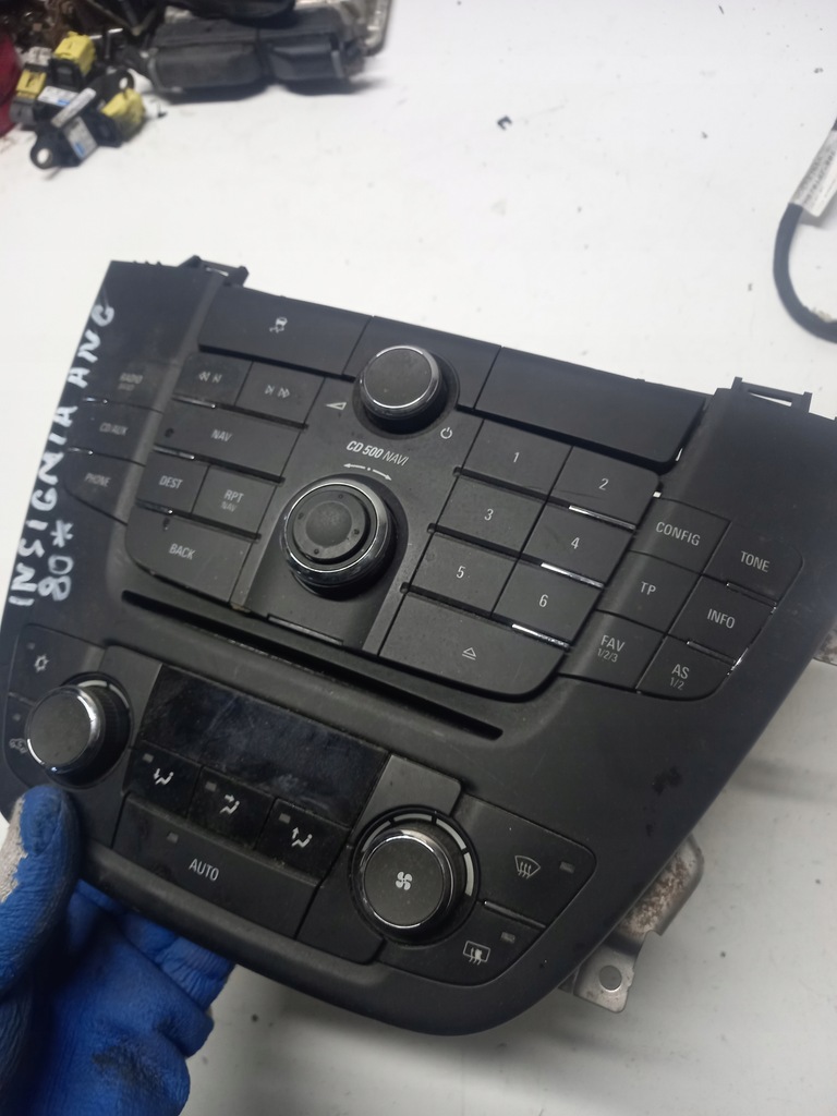 фото №3, Панель радіо кондиціонера opel insignia a