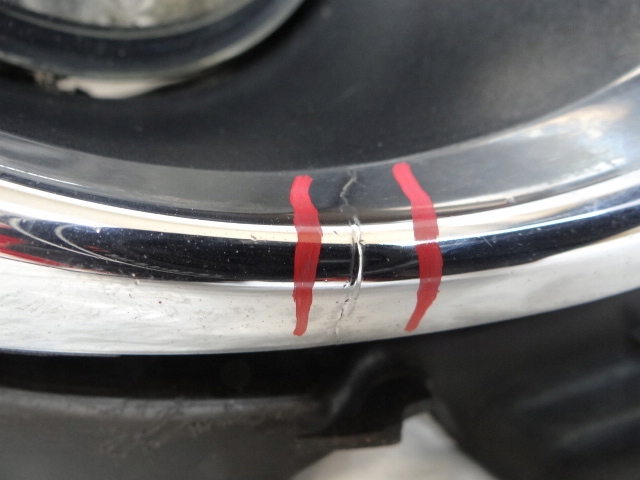 фото №6, Peugeot partner iii левая решётка противотуманной фары хром противотуманная фара