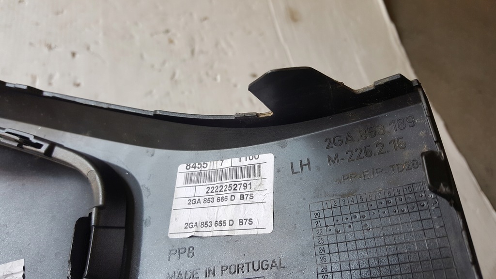 фото №11, Решітка бампера le перед vw t-roc 2ga853189/666d