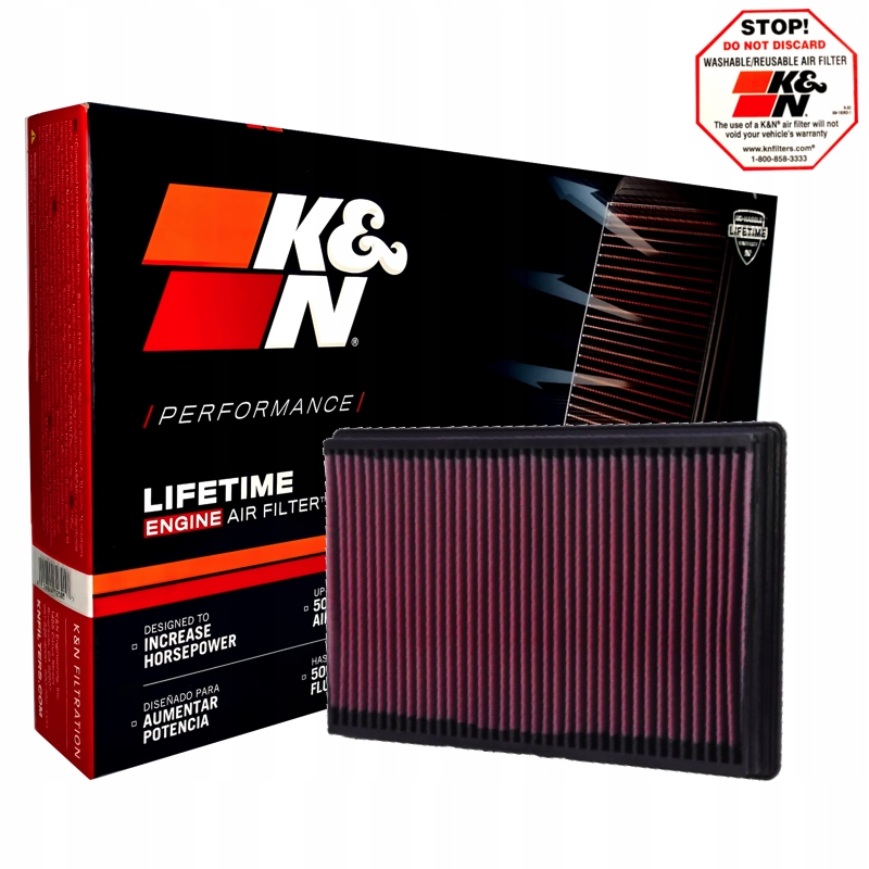 фото №1, Фільтр повітря k&n dodge ram 1500 33-2247