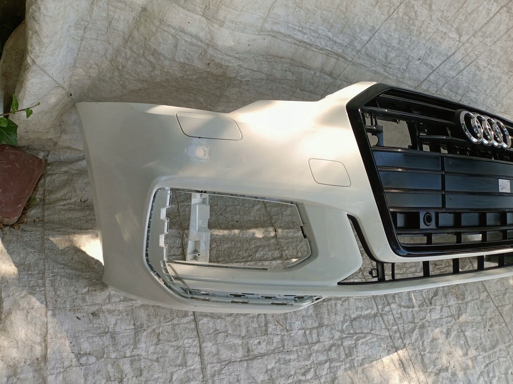 фото №6, Audi a6 c8 s-line бампер передній решітка радіатора решітка радіатора