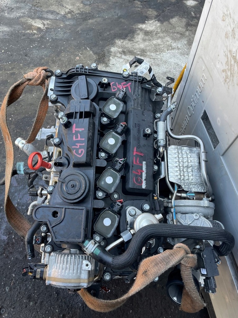 фото №12, Двигун kia hyundai 1.6 t-gdi гібрид двигун g4ft kompletny