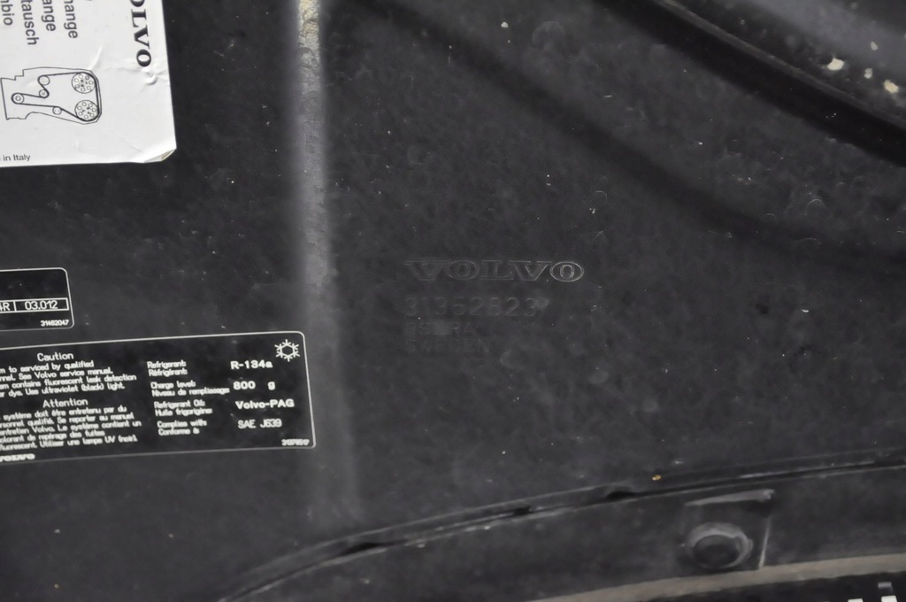 фото №7, Volvo s60 v60 lift fl капот кришка відсік двигуна 717