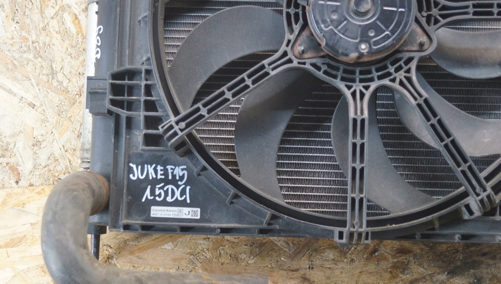 фото №4, Радіатор вентилятор nissan juke f15 1.5 dci